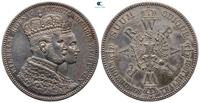 Germany. Brandenburg-Preussen, Berlin. Wilhelm I AD 1861-1888. 
Thaler AR

33...