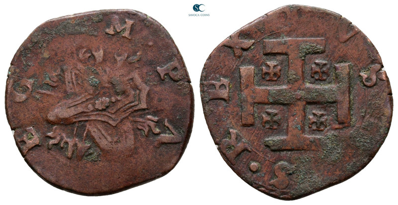 Italy. Napoli mint. Charles V AD 1516-1556. 
2 Cavalli CU

23 mm, 3,65 g

...