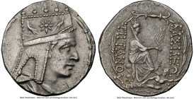 ARMENIAN KINGDOM. Tigranes II the Great (95-56 BC). AR tetradrachm (26mm, 15.90 gm, 12h). NGC Choice XF 5/5 - 4/5. Tigranocerta, ca. 80-68 BC. Diademe...