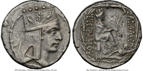 ARMENIAN KINGDOM. Tigranes II the Great (95-56 BC). AR tetradrachm (26mm, 15.87 gm, 1h). NGC XF 5/5 - 3/5. Tigranocerta, ca. 80-68 BC. Diademed and dr...