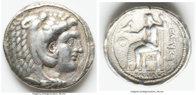 SELEUCID KINGDOM. Antiochus I Soter (281-261 BC). AR tetradrachm (26mm, 17.02 gm, 11h). VF, tooled. Susa, in the name of Seleucus I Nicator, ca. 281 B...