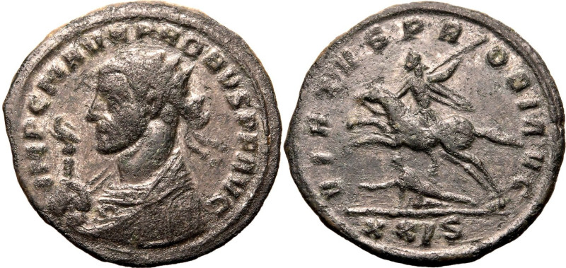 ROMAN EMPIRE. Probus. 
Billon antoninianus, AD 277. Siscia. 
Obv: IMP C M AVR ...