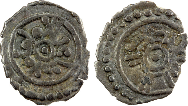 FATIMID: al-Mu'izz, 953-975, AR kharuba (0.17g), ND, A-E702, Nicol-322 (type M),...