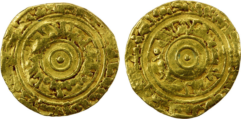 FATIMID: al-'Aziz, 975-996, AV dinar (3.89g), Filastin, AH374, A-703, Nicol-676,...