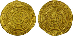 AYYUBID: al-Nasir Yusuf (Saladin), 1169-1193, AV dinar (2.87g), al-Qahira, AH588, A-785.2, pleasing VF.

Estimate: USD 350 - 450