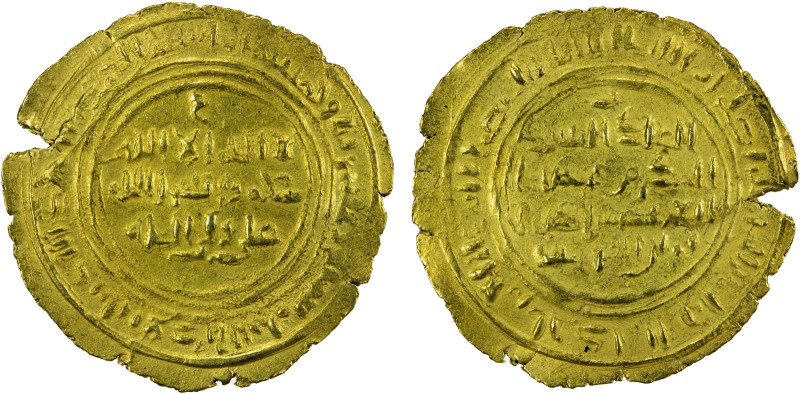 ZURAY'ID: Anonymous, ca. 1112-1136, AV dinar (2.38g), 'Adan, AH522, A-1079, in t...