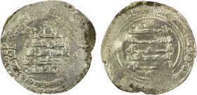 JULANDID: Ridwan b. Ja'far, 949-960, AR dirham (2.77g), Huzu, AH(34)6, A-1586, date confirmed by obverse die-link to the example sold in our Auction 2...