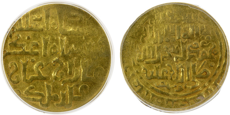 ILKHAN: Ghazan Mahmud, 1295-1304, AV dinar, Tabr(iz), DM, A-2167, obverse legend...