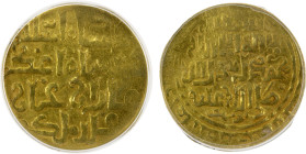 ILKHAN: Ghazan Mahmud, 1295-1304, AV dinar, Tabr(iz), DM, A-2167, obverse legend padshah-i islam / shahanshah-i a'zam / ghazan khan / khulida mulkuhu,...