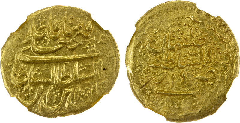 QAJAR: Fath 'Ali Shah, 1797-1834, AV toman, Isfahan, DM, A-2865, weight not reco...