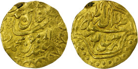 JANID: 'Abd al-Mu'min Khan, 1747-1751, AV tilla (4.50g), NM, ND, A-3024, mount removed, VF, R.

Estimate: USD 300 - 400