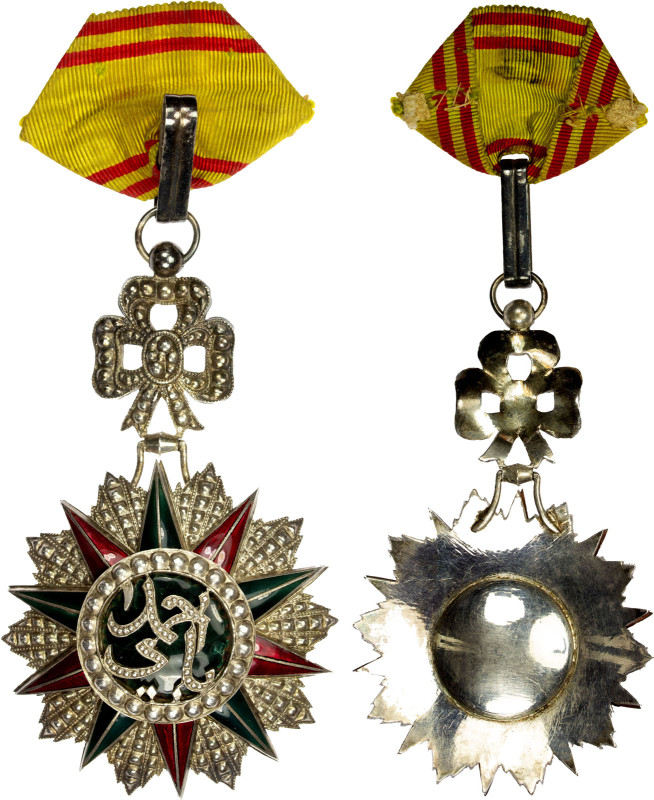 TUNISIA: Orders: Ahmad Pasha Bey, 1929-1942, Order of Glory (Nishan Iftikar), We...