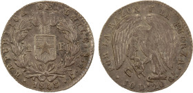 CHILE: Republic, AR real, 1843-So, KM-94.2, assayer IJ, EF, ex Almer H. Orr III Collection.

Estimate: USD 200 - 400