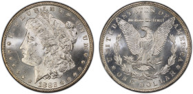 UNITED STATES: AR dollar, 1882-CC, KM-110, Morgan type, an attractive mint state example, PCGS graded MS62.

Estimate: USD 300 - 400