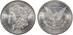 UNITED STATES: AR dollar, 1891-CC, KM-110, Morgan type, lightly cleaned, PCGS graded UNC details.

Estimate: USD 200 - 300