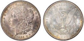 UNITED STATES: AR dollar, 1904-O, KM-110, Morgan type, a superb mint state example! PCGS graded MS65.

Estimate: USD 150 - 250