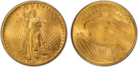 UNITED STATES: AV 20 dollars, 1908, KM-127, Saint Gaudens - No Motto type, a wonderful mint state example! PCGS graded MS64.

Estimate: USD 2000 - 2...