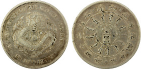 CHIHLI: Kuang Hsu, 1875-1908, AR dollar, Peiyang Arsenal mint, Tientsin, year 24 (1898), Y-65.2, L&M-449, dragon eyes in relief, couple of Chinese mer...