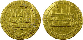 ABBASID: al-Mahdi, 775-785, AV dinar (4.03g), NM, AH166, A-214, scratches on both sides, Fine.

Estimate: USD 240 - 280