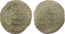 QARAKHANID: Sulayman b. Harun, ca. 1025-1037, AR dirham (3.70g), Uzkand, AH428, A-C3357, Zeno-312027 (this piece), ruler cited as al-malik al-'adil qa...