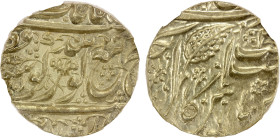 SIKH EMPIRE: AR nanakshahi rupee, Amritsar, VS1877, KM-20.1, Herrli-01.07.04, lots of original luster, especially on the obverse, NGC graded MS63.

...