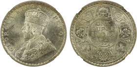 BRITISH INDIA: George V, 1910-1936, AR rupee, 1921(b), KM-524, S&W-8.54, scarce date, a lovely lustrous example! NGC graded MS63, S.

Estimate: USD ...