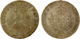 FRANCE: Louis XVI, 1774-1793, AR ecu, 1791-A, Cr-78.1, Dupl-1708; Gad-356, heron assay mark, Paris Mint, About EF, ex Almer H. Orr III Collection.

...