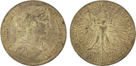 FRANKFURT: Free City, AR thaler (vereinsthaler), 1862, KM-370, toned, EF-AU, ex Almer H. Orr III Collection.

Estimate: USD 100 - 200