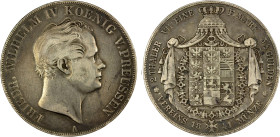 PRUSSIA: Friedrich Wilhelm IV, 1840-1861, AR 2 thaler, 1841-A, KM-440.2, Fine, ex Almer H. Orr III Collection.

Estimate: USD 75 - 125