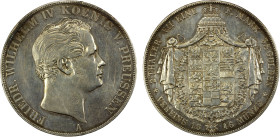 PRUSSIA: Friedrich Wilhelm IV, 1840-1861, AR 2 thaler, 1846-A, KM-440.2, attractive example, VF, ex Almer H. Orr III Collection.

Estimate: USD 75 -...