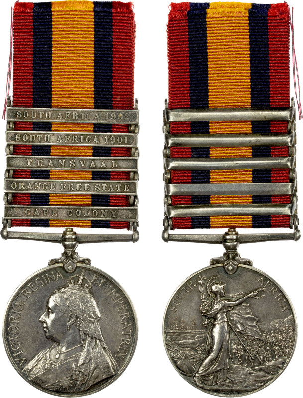 GREAT BRITAIN: Military Medals: Victoria, 1837-1901, AR medal, MYB-150, 36mm, Qu...