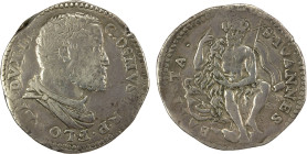 FLORENCE: Cosimo I de' Medici, 1537-1569, AR testone (9.00g), ND (1537-1555), MIR-122, CNI-60-6, a pleasing example with even gray toning, lightly pol...