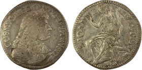 FLORENCE: Cosimo III de' Medici, 1670-1723, AR testone (8.67g), 1677, MIR-333, bold reverse, Choice F-VF, R.

Estimate: USD 150 - 200