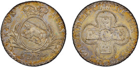 BERN: Canton, AR 5 batzen, 1826, KM-196, light obverse adjustment marks, a lovely mint state example! PCGS graded MS63, ex Joe Sedillot Collection.
...
