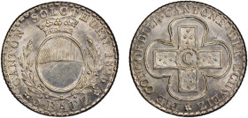 SOLOTHURN: Canton, AR 5 batzen, 1826, KM-82, a lovely mint state example! PCGS graded MS63, ex Joe Sedillot Collection.

Estimate: USD 100 - 150