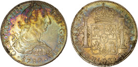 MEXICO: Carlos III, 1759-1788, AR 8 reales, 1780-Mo, KM-106, assayer FF, lovely toning, AU, ex Almer H. Orr III Collection.

Estimate: USD 120 - 160
