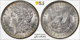 UNITED STATES: AR dollar, 1885-O, KM-110, Morgan type, altered surfaces, PCGS graded UNC details.

Estimate: USD 75 - 100