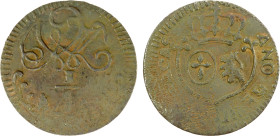 VENEZUELA: Caracas, AE ¼ real, 1818, Cr-2, some flatness in the margins, brown, EF-AU.

Estimate: USD 100 - 150