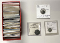 ANCIENT GREECE: LOT of 47 coins, AEs unless otherwise mentioned, including Lydia (2 pcs: Sardis, Tralles), Ionia (4: Ephesus, Phokaia, 2 of Erythrai),...