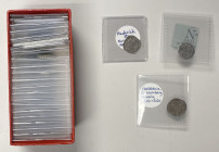 ANCIENT & MEDIEVAL: LOT of 41 coins, including Ancient: Roman Imperial (2: Nerva denarius, Maximinus sestertius), Roman Provincial (4 AEs), Byzantine ...