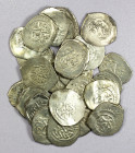 ALAWI SHARIF: Muhammad III, 1757-1790, LOT of 29 silver dirhams, various subtypes, mints included are Fes, Marrakesh, Meknes, al-Suwayra, and Tetuan, ...