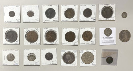 EUROPE: German States & Great Britain, LOT of 20 coins, including German States/Schleswig-Holstein (1 pc), German States/Stolberg-Stolberg (1), and Gr...