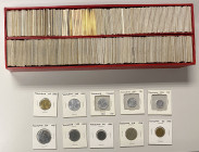 EUROPE: Various, LOT of 275 coins, including many silver coins, with a nice grouping of Finland, several Swedish silver coins, silver coins of post-un...