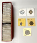 EUROPE (WESTERN): LOT of 58 coins, including 25 coins of Austria with commemorative silver coinage from 1955 to 1971, copper coins from the early 1800...