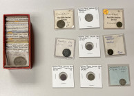 FRANKFURT: LOT of 39 coins, including an interesting selection from an old collection, mostly silver coins with many types, including several city vie...