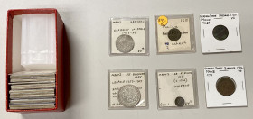 MAINZ: LOT of 24 coins, including silver and bronze coins from the 1400s to 1796, including several scarce minors in higher grades; retail value $500,...