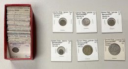 GERMAN STATES: LOT of 39 coins, including a fine collector mix of silver coins from Fine to AU, from the medieval period to the late 1700s, all attrib...