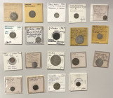 GERMAN STATES: LOT of 19 coins, including Brunswick-Luneburg (1 pc), Brunswick-Luneburg-Celle (1), Cologne (1), Görlitz (1), Göttingen (1), Halberstad...