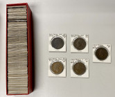 GREAT BRITAIN: LOT of 80 coins, including bronze coins with many high grade pennies of Victoria as well as cartwheel pennies with earlier types and 2 ...