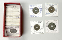 MING: Chong Zhen, 1628-1644, LOT of 37 coins, all 1-cash except one 2-cash, with a wide variety of reverse characters, symbols, and calligraphic varia...